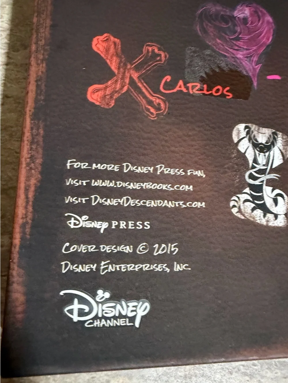 Disney’s The Descendants Mal's Spell Book -